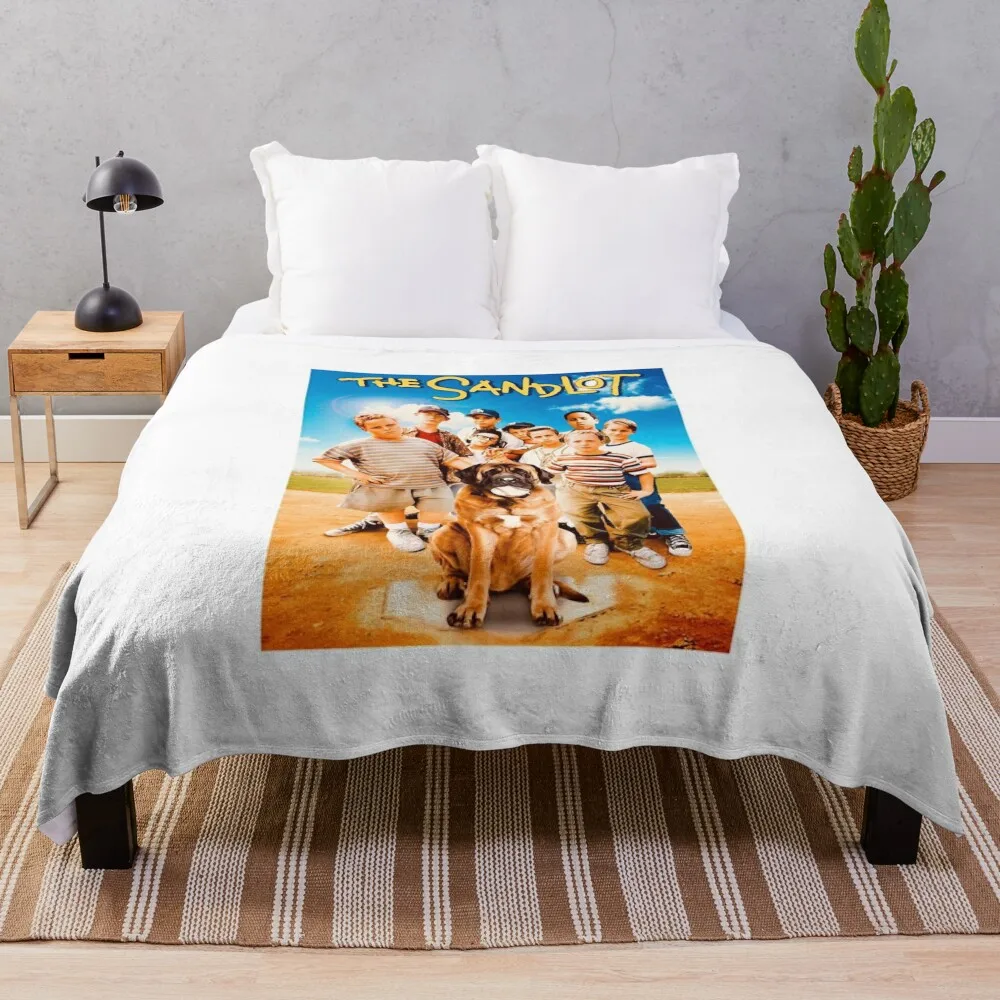 

The Sandlot Character Essential Hambino Baseball Throw Blanket Soft Beds Furrys Beach Blankets