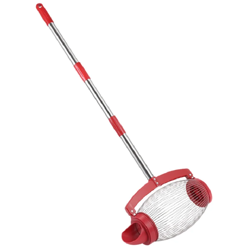 

A02F-Side Down Nut Collector Fruit Picker Picking Walnut Chestnut Golf Garden Tools Replacement For Acorns Hickory Nuts Spiked B