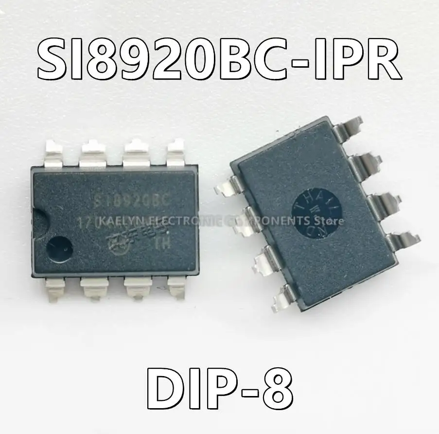 10Pcs/lot SI8920BC-IPR SI8920BC Isolation IC Automotive, Inverters, Power Supplies, UPS 8-DIP Gull Wing
