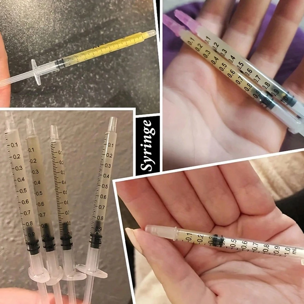 5-teiliges Kunststoffspritzen-Flüssigkeitsmessspritzen-Werkzeug, einzeln versiegelt, Messflüssigkeit, Füttern von Haustieren, medizinischen Studenten – Detail 6