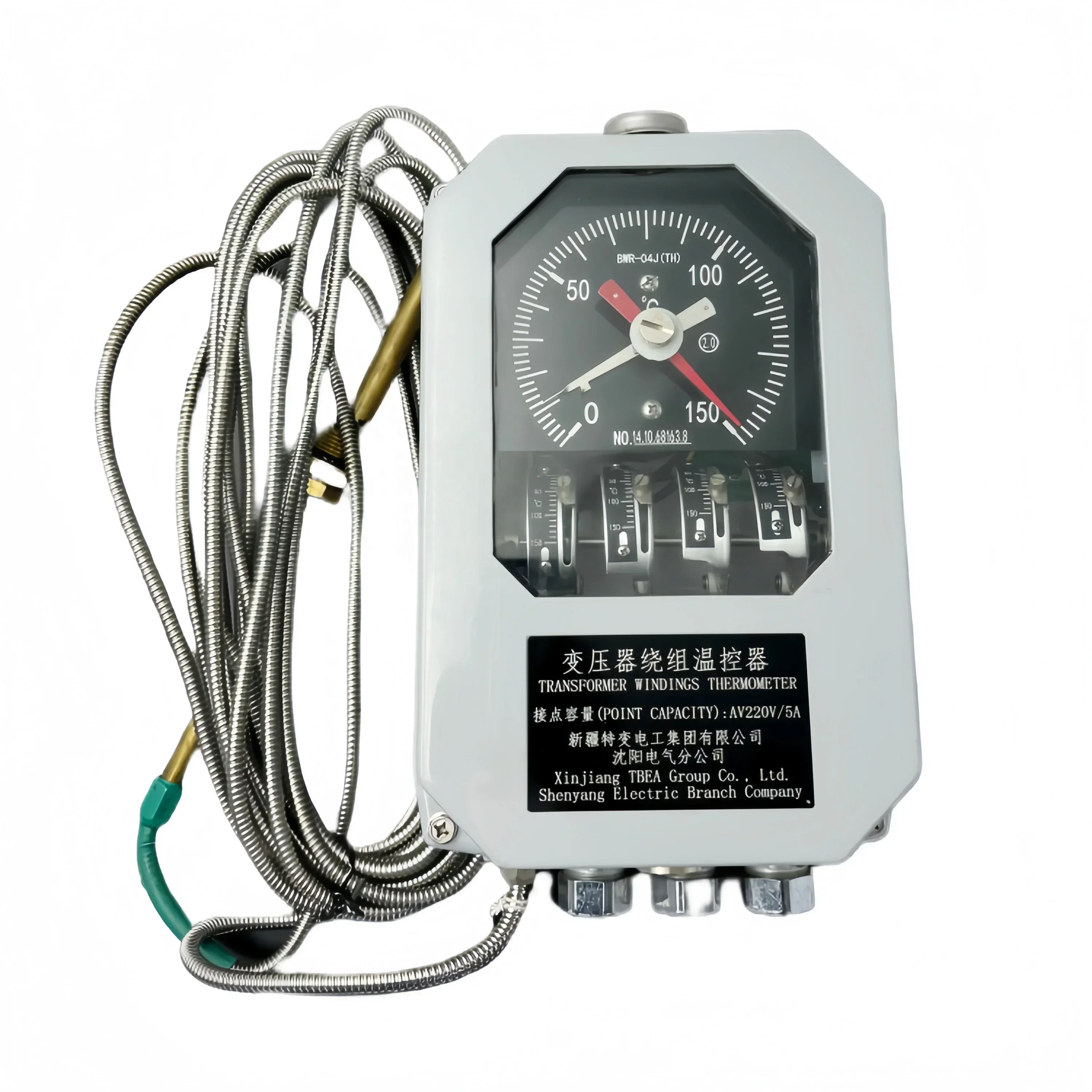 

2025 Winding Oil Thermometer Anti-interference performance BWR-04 Transformer Temperature Controller