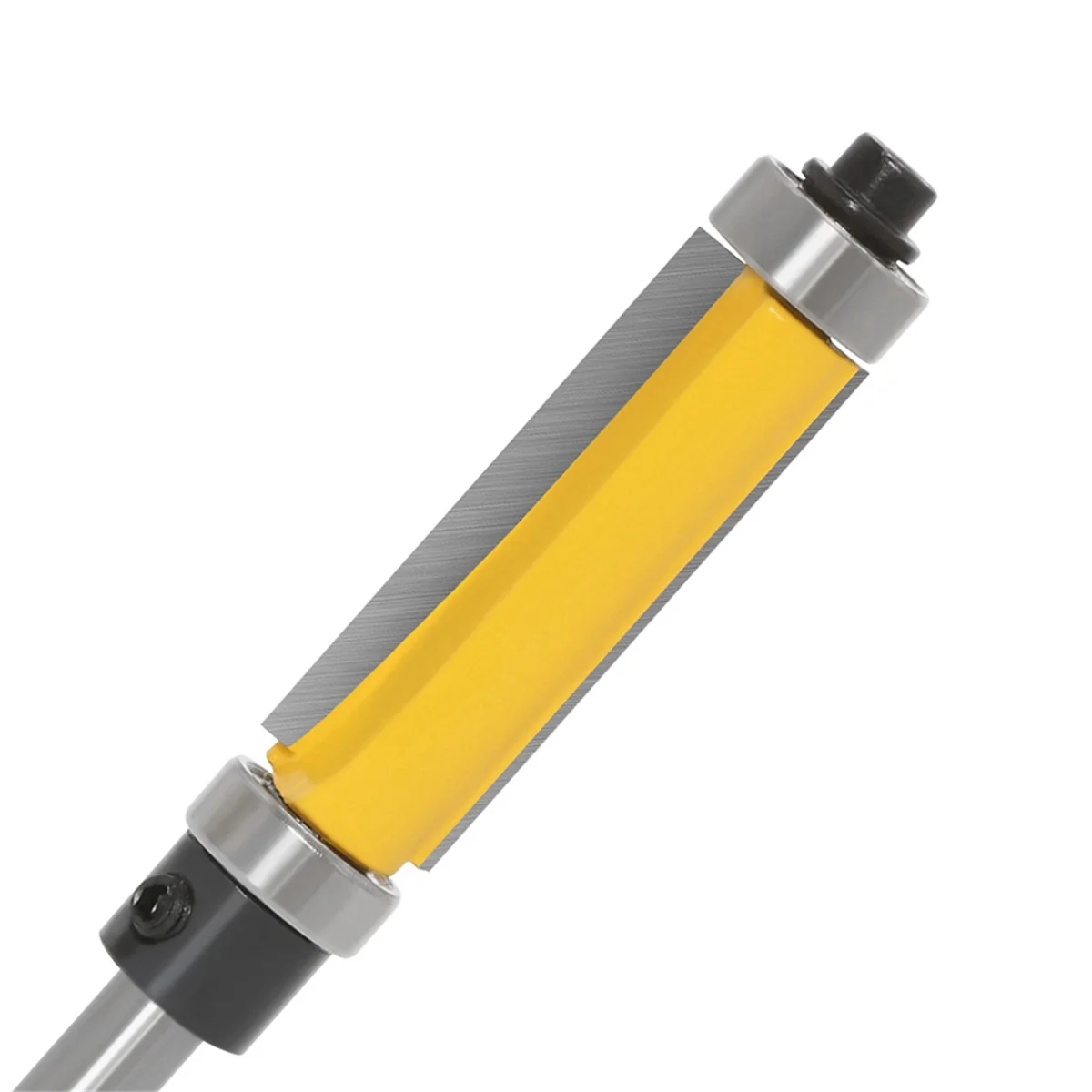 B53CC 1/2 6Mm Shank Flush Trim Router Bit dengan Bantalan Ganda Router Bit Alat Bor untuk Kayu Bekisting Pola B