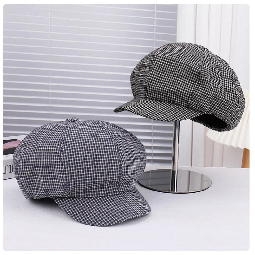 Elegante Retro Maler Baskenmütze Hut Vintage Französisch Stil Achteckige Kappe Für Frauen Mode Künstlerische Kopfbedeckung Herbst Winter Neue
