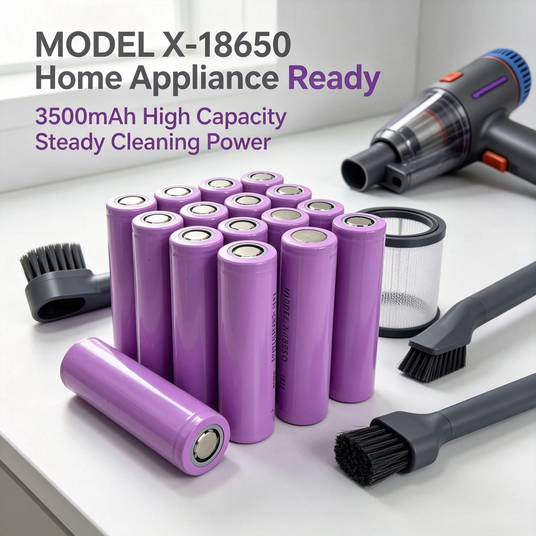 3.7V 3500mAhTrue Rated Capacity INR18650‑35E 18650 Battery 25A For Cordless Screwdriver Power Tool Rebuild Project