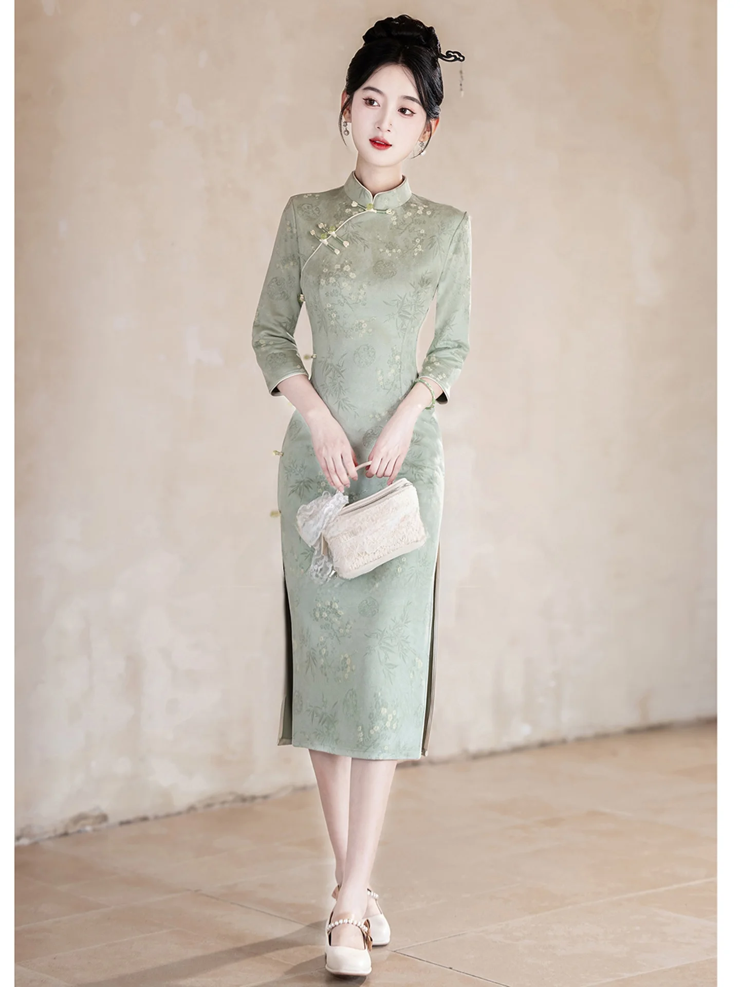 jupe-mi-longue-qipao-chinoise-nouvelle-amelioree-pour-jeunes-a-imprime-floral-fente-haute-en-melange-de-polyester-chaud-pour-usage-quotidien