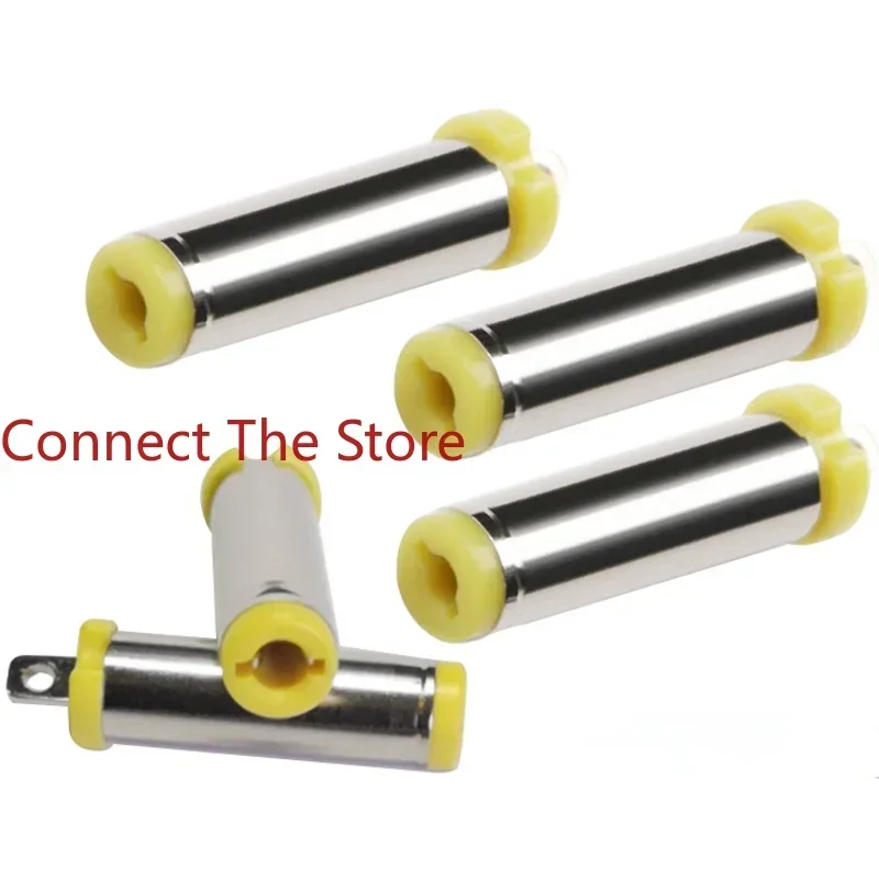 10PCS DC Injection Head 5.5*2.5 Tuning Fork *21.5MM  Plug 5525 Audio   All Copper Environmental Protection.