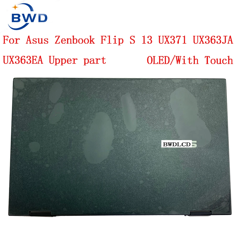 Imagem -02 - Painel Oled para Asus Zenbook Flip s 13 Ux371ea Ux371e Ux371 Ux371ja Tela de Toque Montagem Display Lcd com Tampa Novo