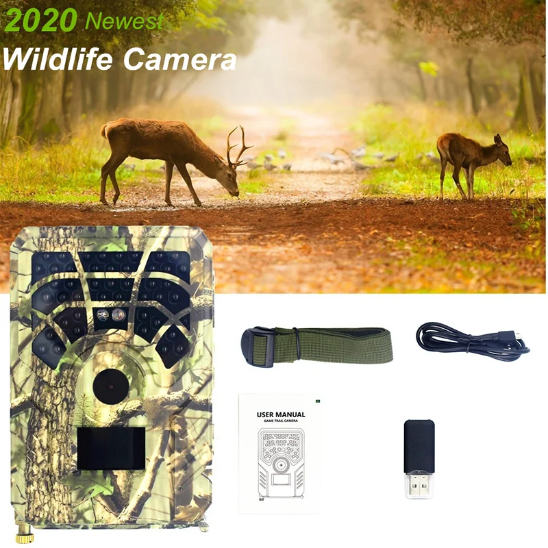 PR300 Trail Camera Wildlife Trail Camera PIR Infrared Night Hunting Camera Surveillance