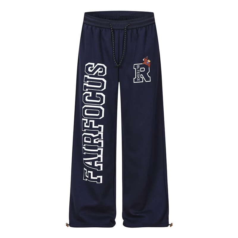 

Спортивные брюки унисекс GXFortune в американском ретро-стиле с эластичным поясом, свободные, широкие, повседневные, для мужчин и женщин