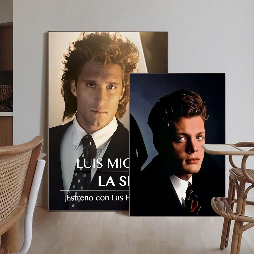 Luis Miguel Classic Anime Poster Waterproof Paper Sticker Coffee House Bar Room Wall Decor