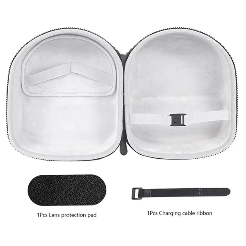 

1 Set Storage Bag Hard Shell Storage Bag Suitable For Oculus Quest 2 VR All-In-One Glasses Case Grey