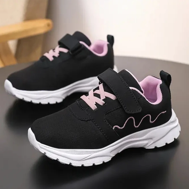 

2026 Новая стильная детская спортивная обувь, детские кроссовки, обувь с дышащей сетчатой поверхностью, детские кроссовки