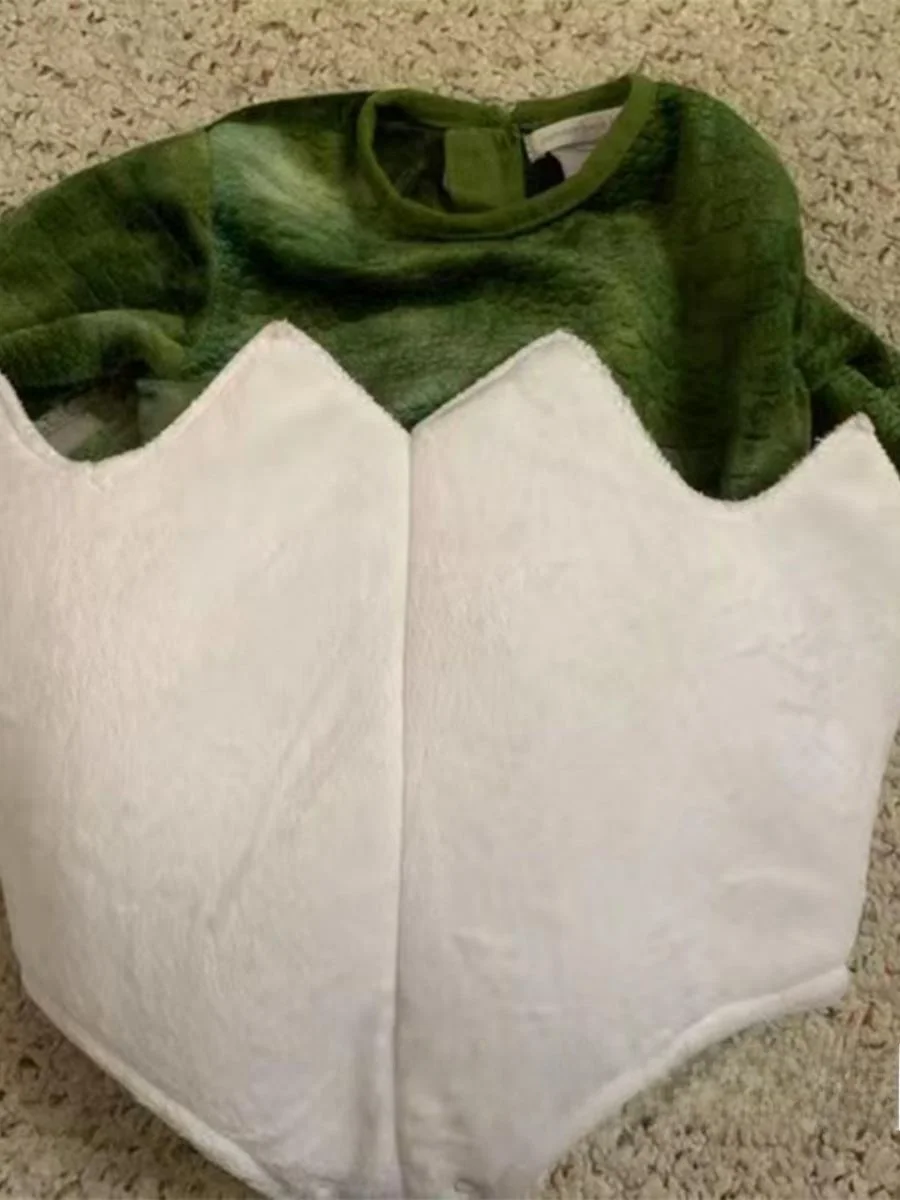 2023 loween Costume da spettacolo teatrale per bambini Dinosauro del fumetto ell Piccolo dinosauro Costume da arrampicata