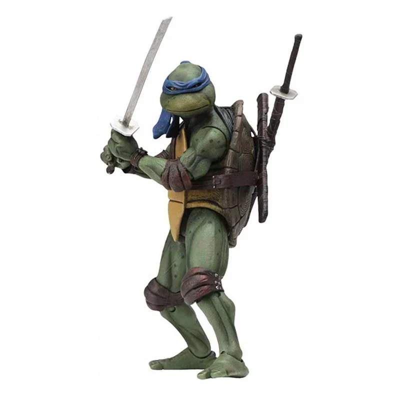 شخصية الرسوم المتحركة Ninja Turtle، نسخة فيلم Neca 1990، Edizione limitada، Esttua de PVC، Presentes de Aniversario do Menino