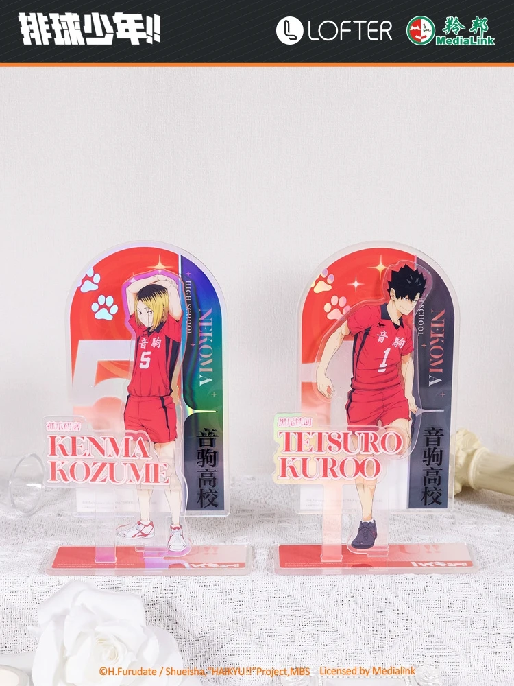 Anime Haikyuu!! Shoyo Hinata Tobio Kageyama Iwaizumi Hajime Cosplay  Ambitus Acrylic Standing Sign Desktop Ornament Decorate