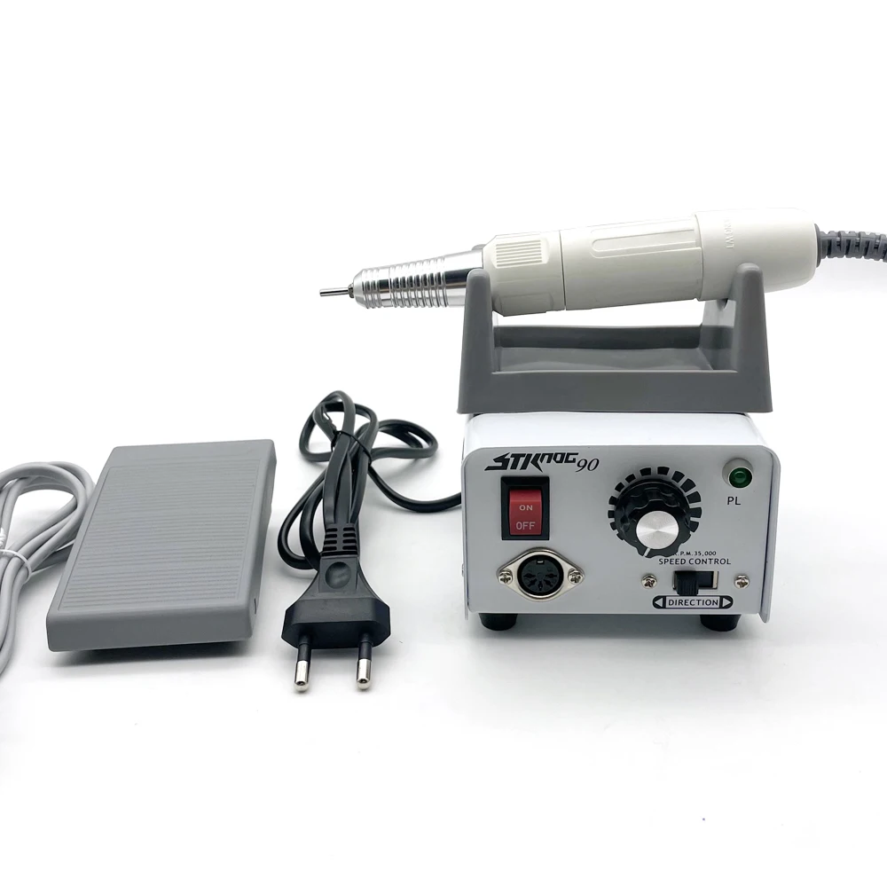 Forte 90 máquina de broca de unhas 35000 sde h20n cortadores de mão manicure elétrica broca de unhas fresagem manicure polonês arquivo de unhas