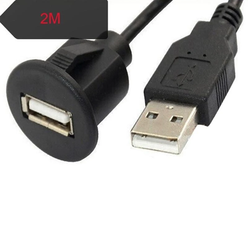 USB 2.0 Extension Cable Type A Male to Female Port Cord Connector 2m/6ft