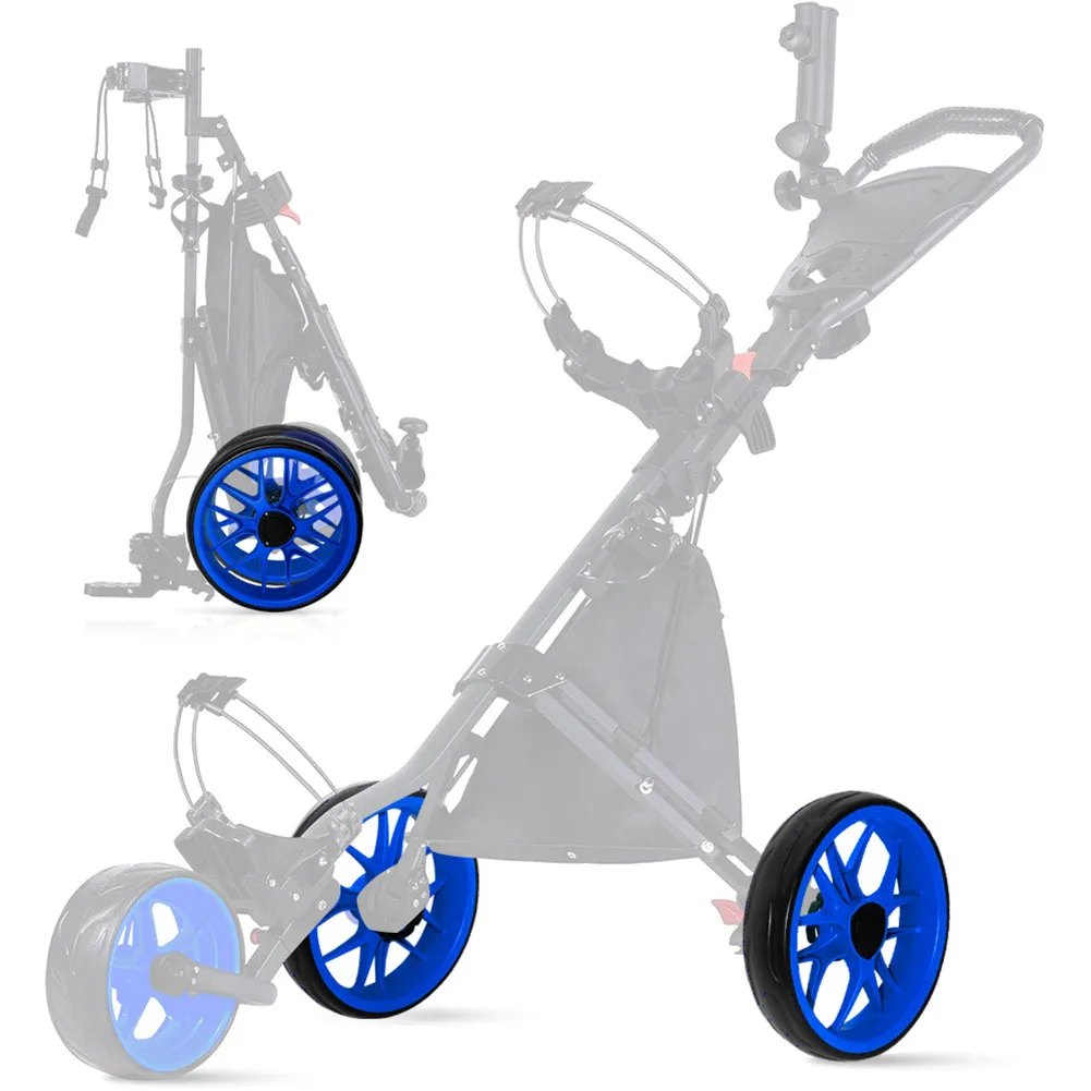All-Terrain Golf Wheel Replacement Golf Trolley Wheels Shock Absorption Technology Stable Traction Performance