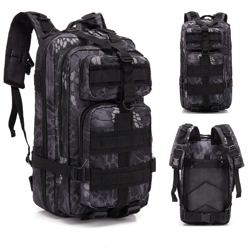 

9000D Nylon Military Tactical Hunting Camping Backpack Outdoor Waterproof Mountaineering Hiking Sports Backpack