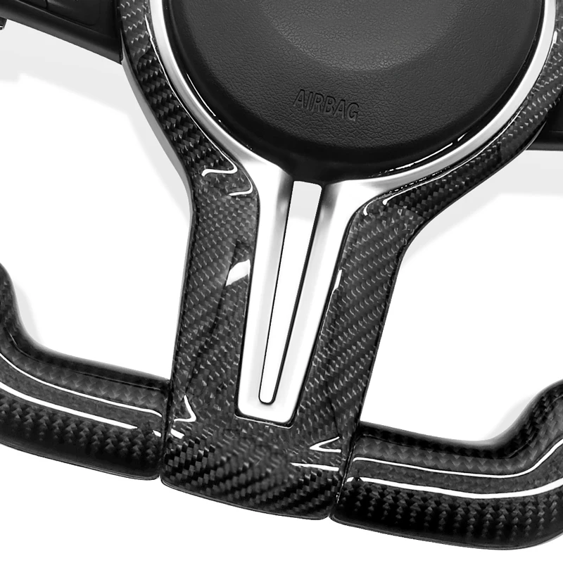 M Performance Steering Wheel for BMW F30 F10 F20 F11 F31 F34 F32 F33 F36 F22 F23 F46 E90 E91 E92 E93 Carbon Fiber Steering Wheel