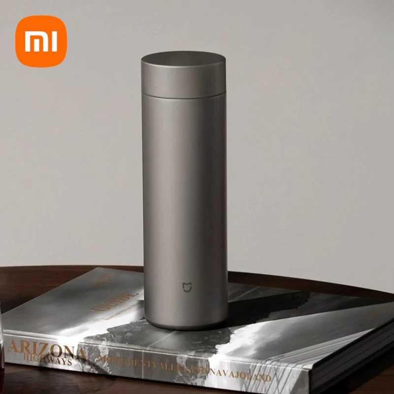 Xiaomi Mijia Thermos Cup Ti2/Ti Pure Titanium Material 6-hour Keep Warm Medical Material No Harmful Heavy Metals Healthy Drink