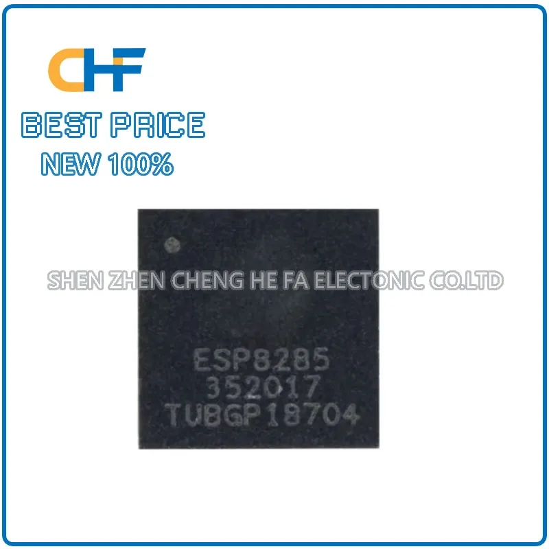 5PCS/10PCS ESP8285 packaged QFN-32 with built-in Flash 1MByte WiFi wireless chip, brand new original
