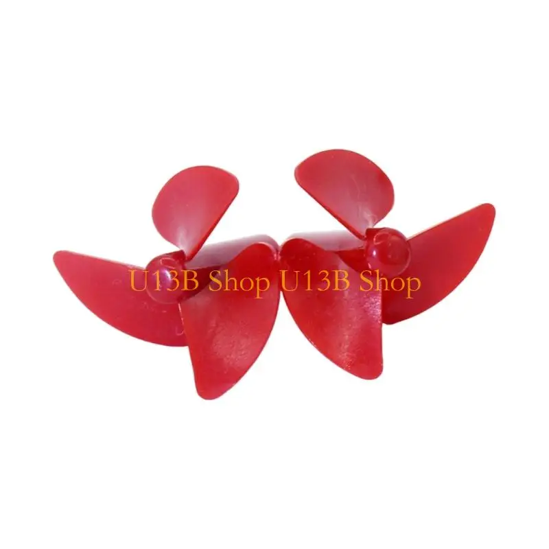 U13B Smooth Running 3 Blade Propeller For Remote Control Boats Reduces Drag 2pcs