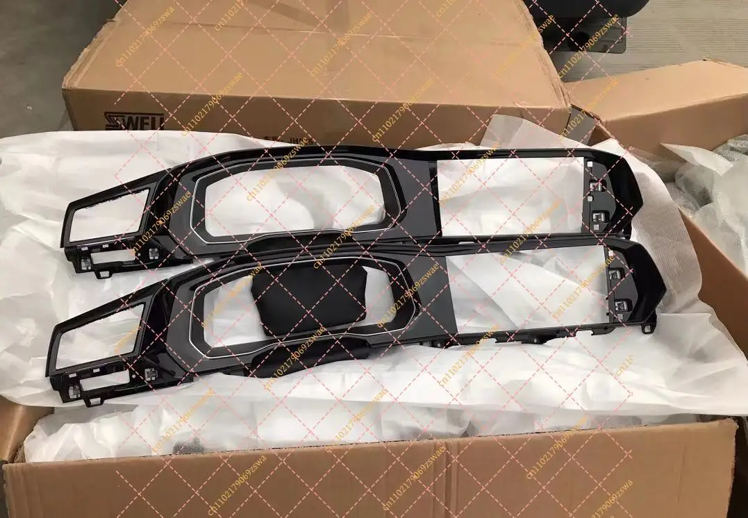 Car Digital Dashboard Instrument Panel Trim Frame LCD Cockpit Accessory