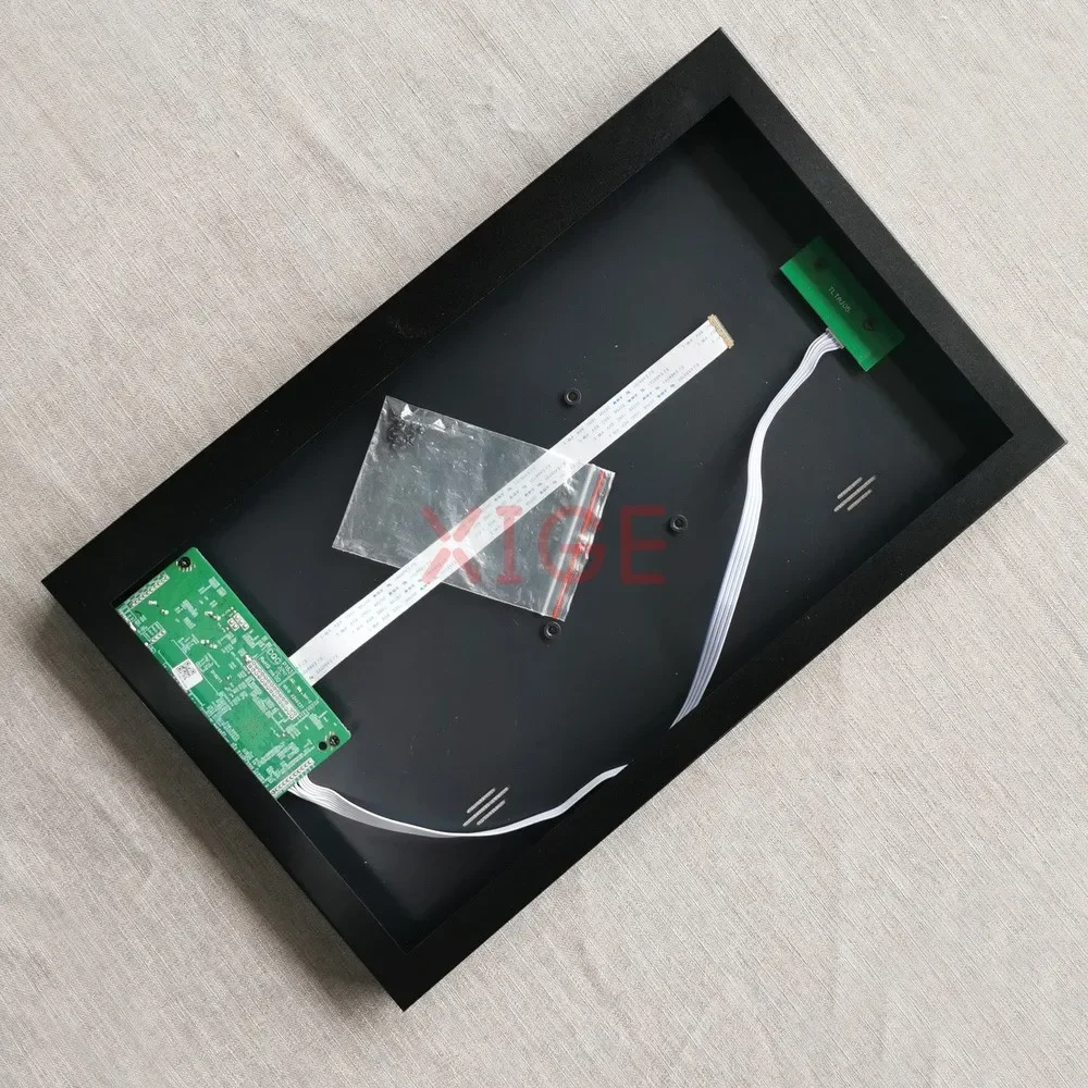 

Metal Case&Driver Board Fit B156XTN04.0/1/4/5/6 B156XW04 V7/V8 Portable Display VGA 15.6" 1366x768 30Pin EDP HDMI-Compatible Kit