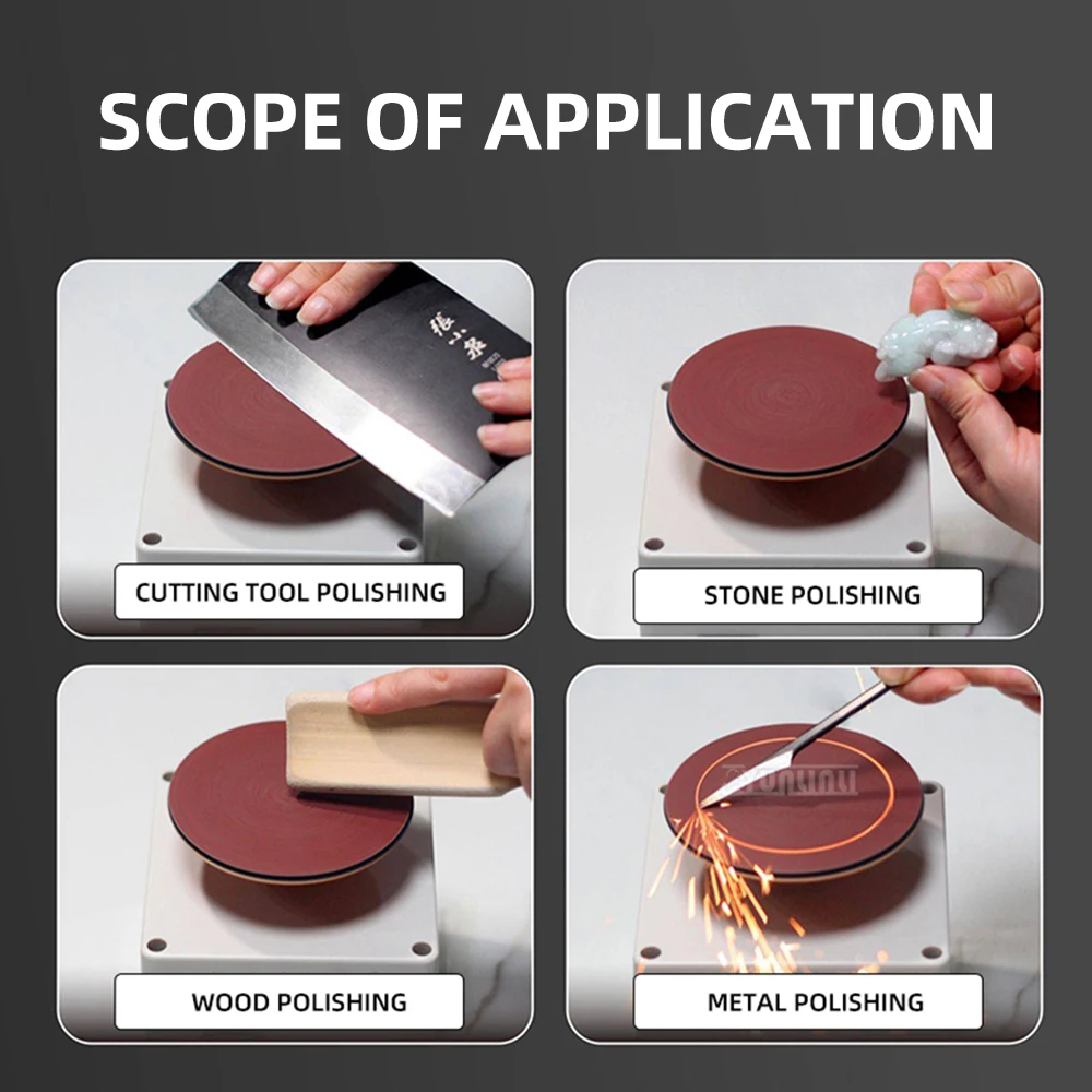 Electric disc sharpener Metal wood stone grinding and polishing machine 4 inches Table mill 110V 220V