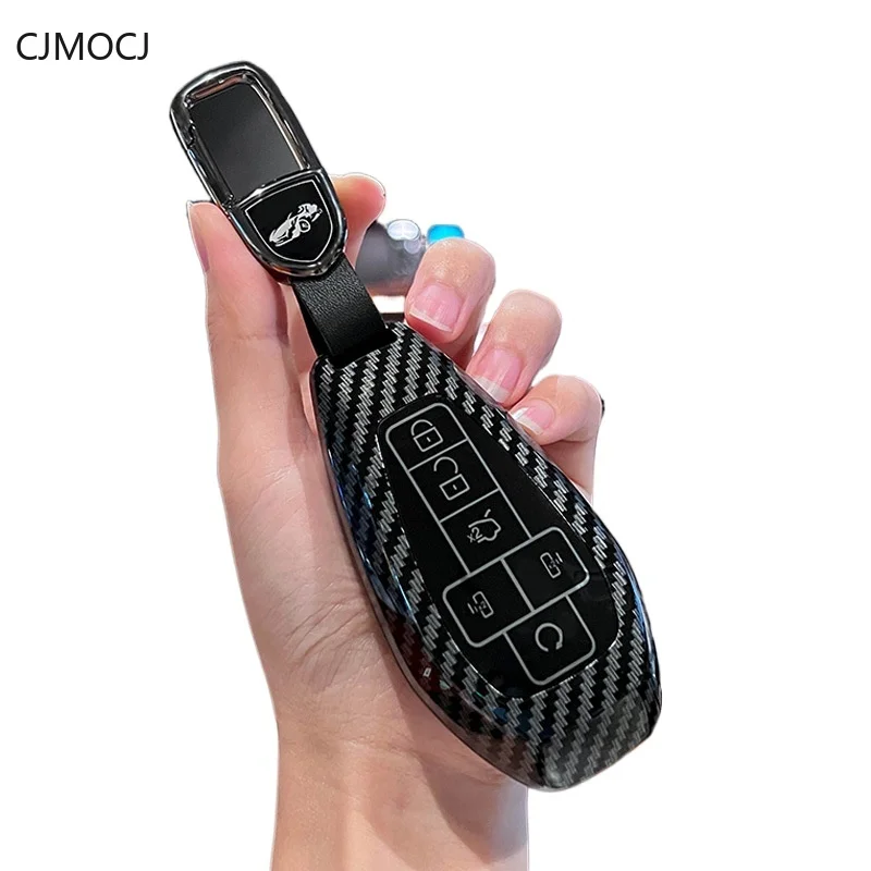 

ABS Key Cover Case for DENZA Z9/D9/Z9GT/D9 DM-i/D9 EV - Protective Key Fob Shell Keybag Keychain