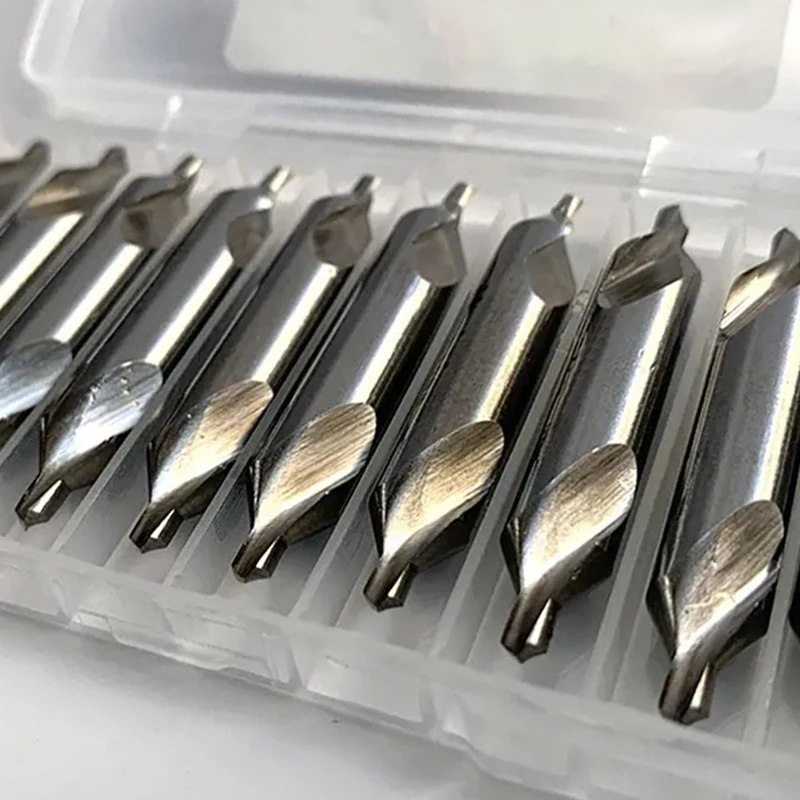 HSS Center Drill Bit 10Pcs 2.3mm 2.7mm Set Drill Type A Hole Centering Dril Cutter Drill Bit Set CenterinFordrilling