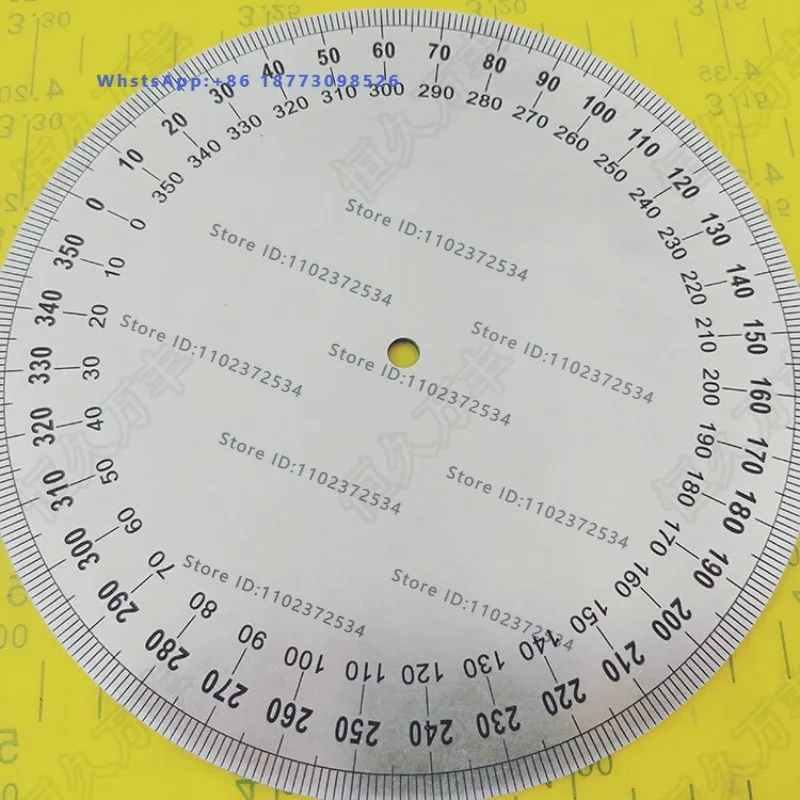 Scale dial mechanical accessories stainless steel disc industrial measurement 160 # 6 # 2 # 116