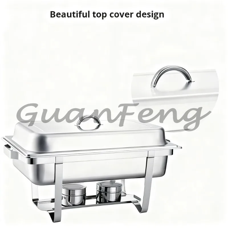 Rectangle Hotel Insulation Basin Buffet Fast Food Breakfast Boiler