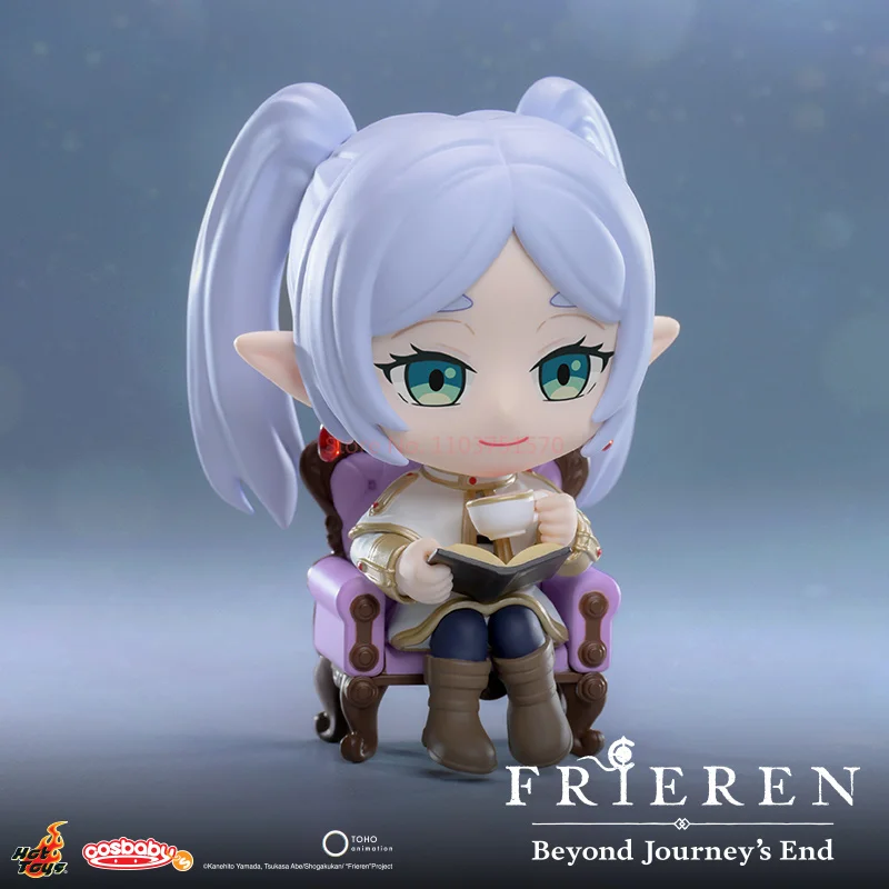 Hot Toys Ufficiale Frieren Cosbaby(S) Mystery Blind Box Mini Figure Simpatiche decorazioni da scrivania da collezione Fan Collezionisti Regali di compleanno