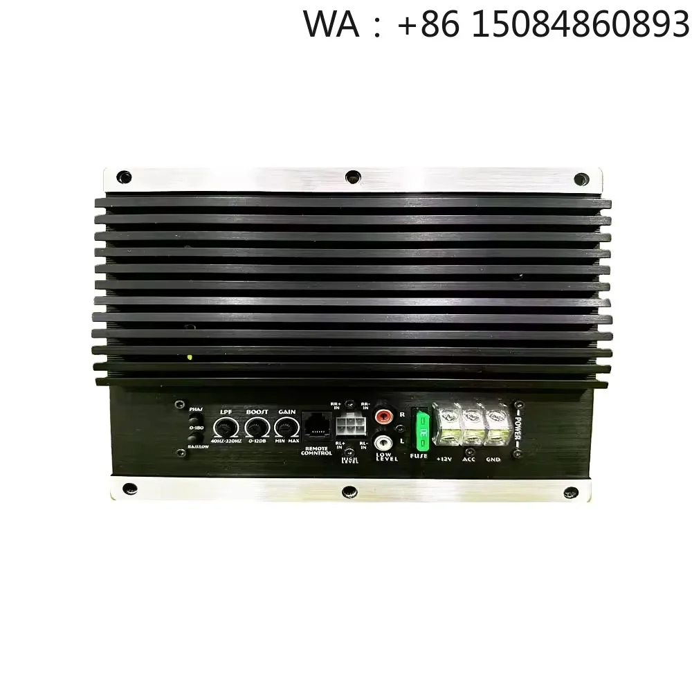 Car modification DIY car enthusiast fever400W High Level Input Big Power Mono Sound Car Small Audio Unit for Subwoofer Use 100W