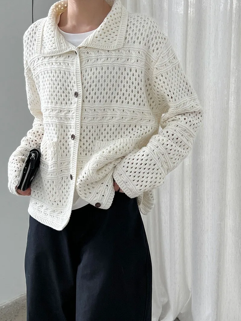 2026 Frühjahr Neujahr Roter Kapuzen-Strickpullover Neuer Stil Herren Reißverschluss-Hemd Lässiger Loser Pullover Oberbekleidung für Männer – Detail 2