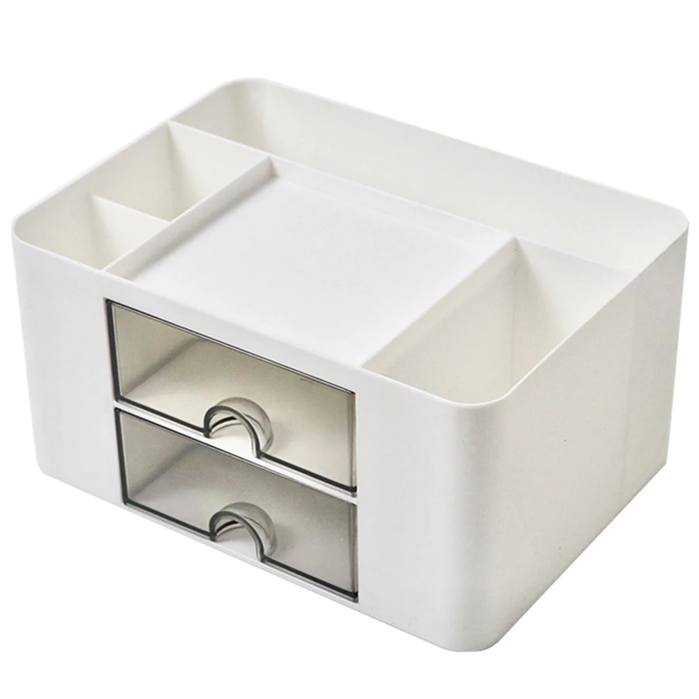 

Drawer Storage Box Desk ganizer Stationery Holder Pen Tape Case Material Home Bedroom Cosmetics Jewelry Glass