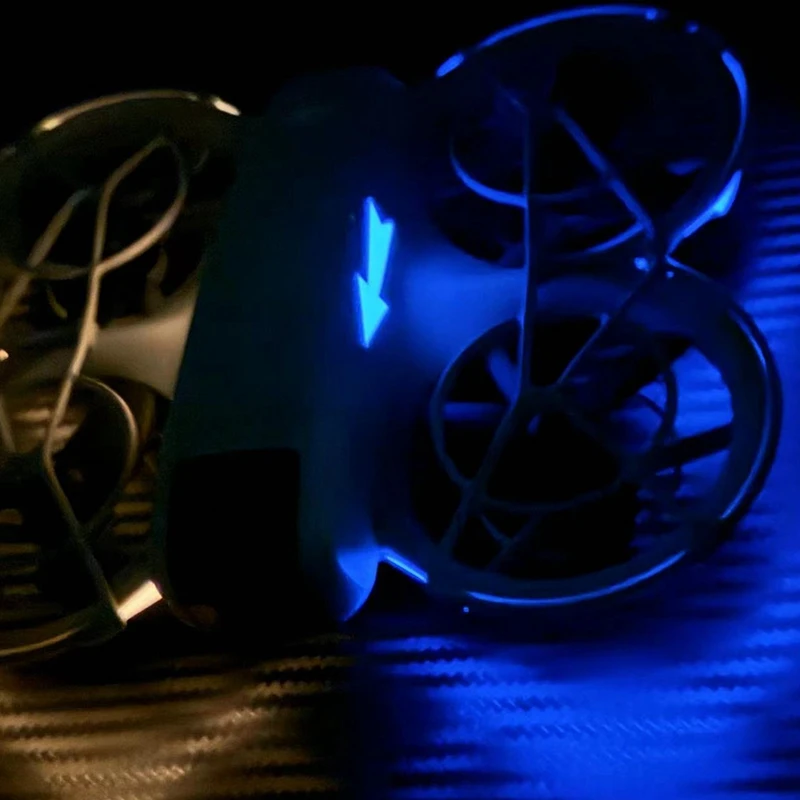 Para DJI Neo pegatina luminosa impermeable antiincrustante pegatina de luz nocturna accesorios de Color fluorescente