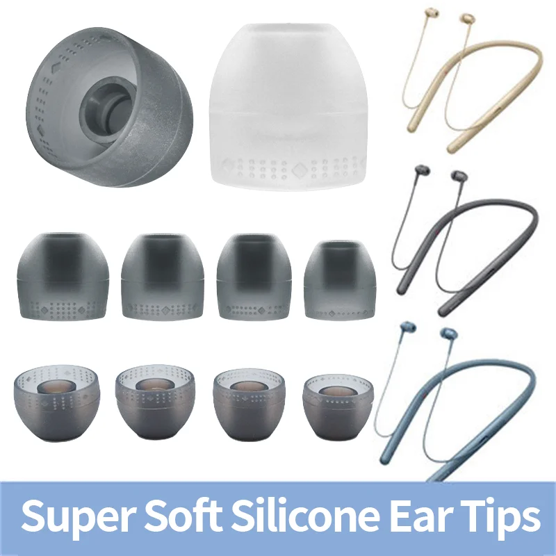 Replacement Earbud Tips For Sony Extended Headphone For WF1000XM3 WF1000XM4 WF1000XM5 Soft Ear Tips Earplug HYBRID Silicone