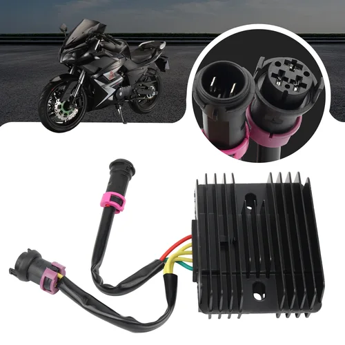 Imagen 2 del producto Rectificador regulador de voltaje Universal para motocicleta, 5 cables para CFmoto 500 CF500 Honda NTV 600 650 BMW G310 12V ATV, accesorios