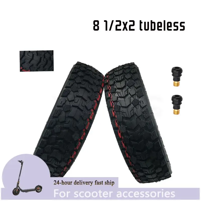 Für 50/75-6,1 Tubeless Reifen 8,5 Zoll 8 1/2x2 Off-Road Vakuum Reifen für Xiaomi M365 Serie Elektrische Roller Teile
