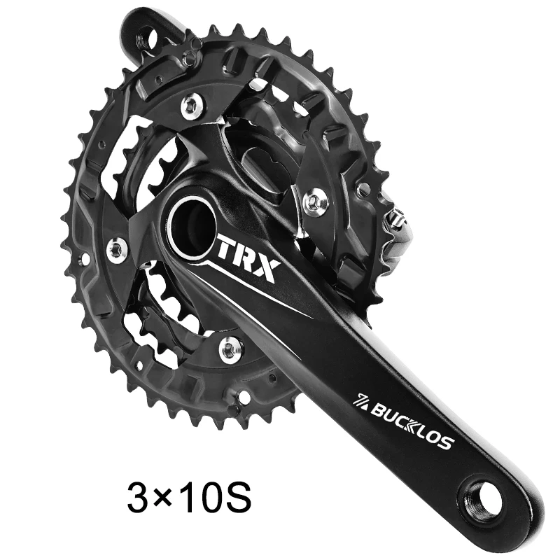 BUCKLOS 3*9S 3*10 MTB Kurbelgarnitur 104/64 BCD Mountainbike Kurbelgarnitur 27S 30S 20S Fahrrad Kurbelgarnitur 170MM Fahrrad Integrierte Kurbeln – Detail 16