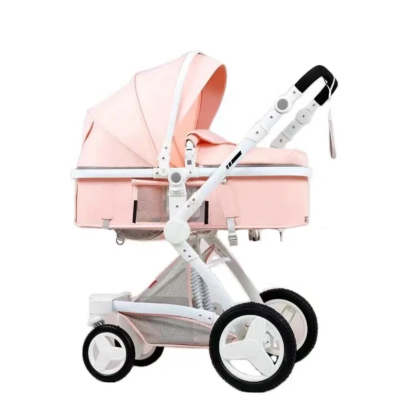 buy China high standard two-way implementation popular luxury convenient pushchair baby stroller with shock absorption system