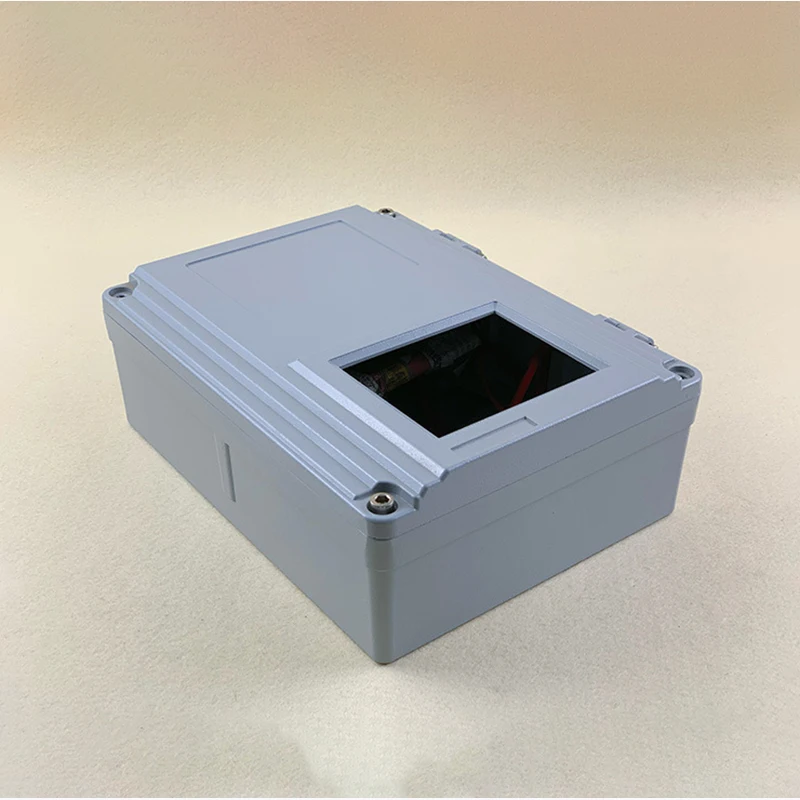 Aluminum Waterproof Box Instrument Case With Display Window Housing 250 *185*88Mm