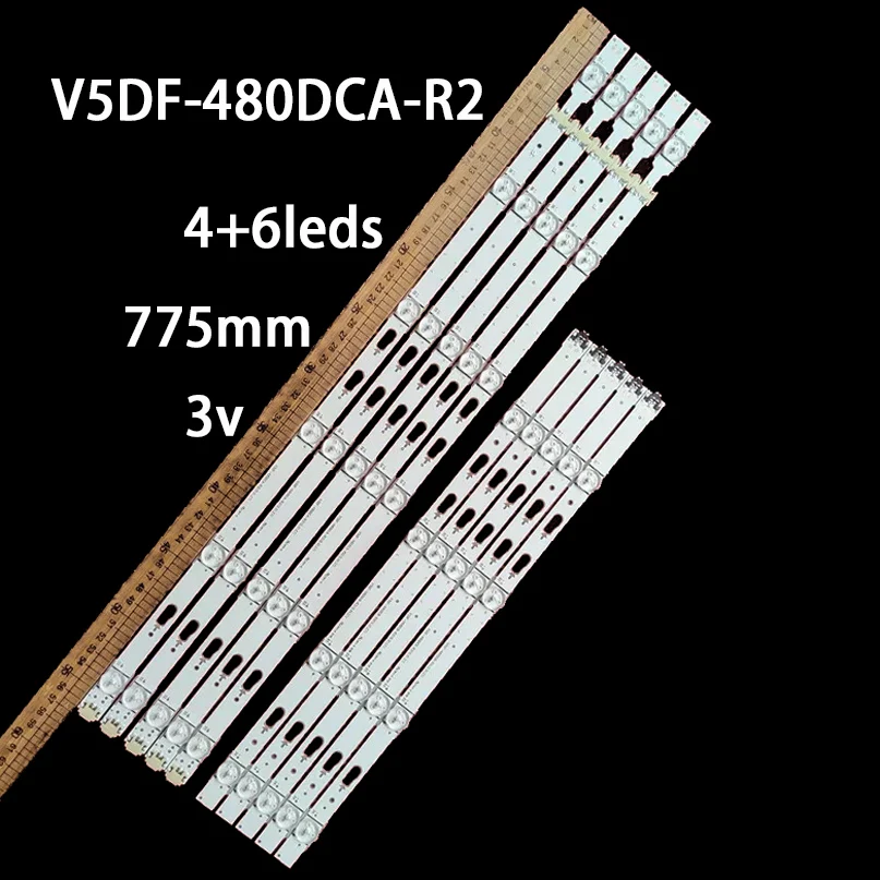 LED Strip V5DF-480DCA-R2 V5DF-480DCB-R2 BN96-34785A BN96-34786A For UE48J6500AU UE48J6302 UE48J6300AK UE48J6590 UE48J6530