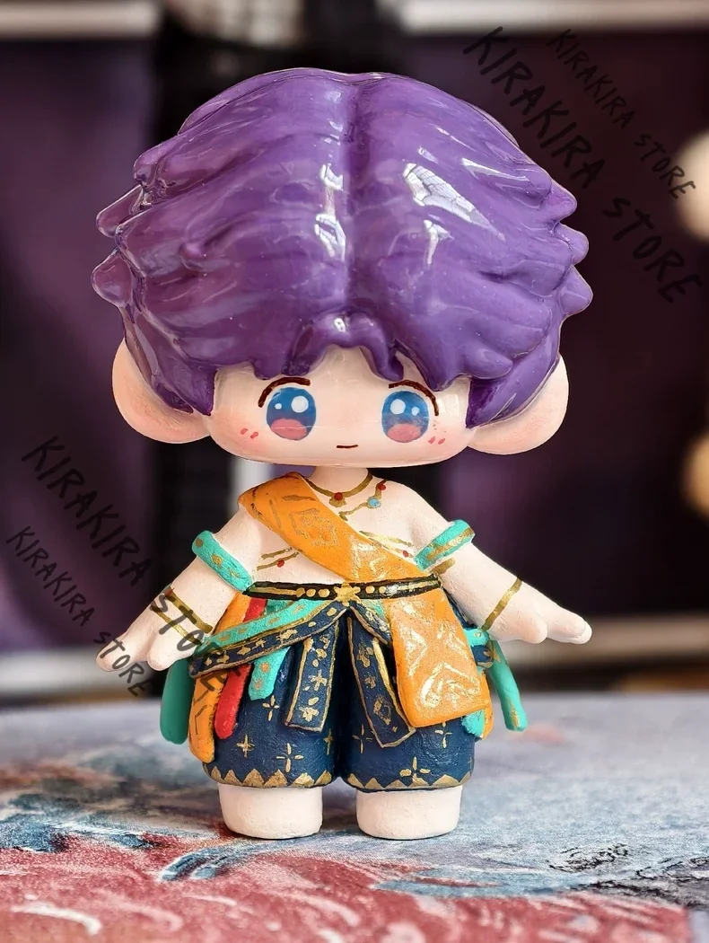

Love and Deepspace Rafayel Cosplay Hand-made Chinese-style Plastic Clay Figures Q Version Garage Kits Kawaii Model Kit Gift