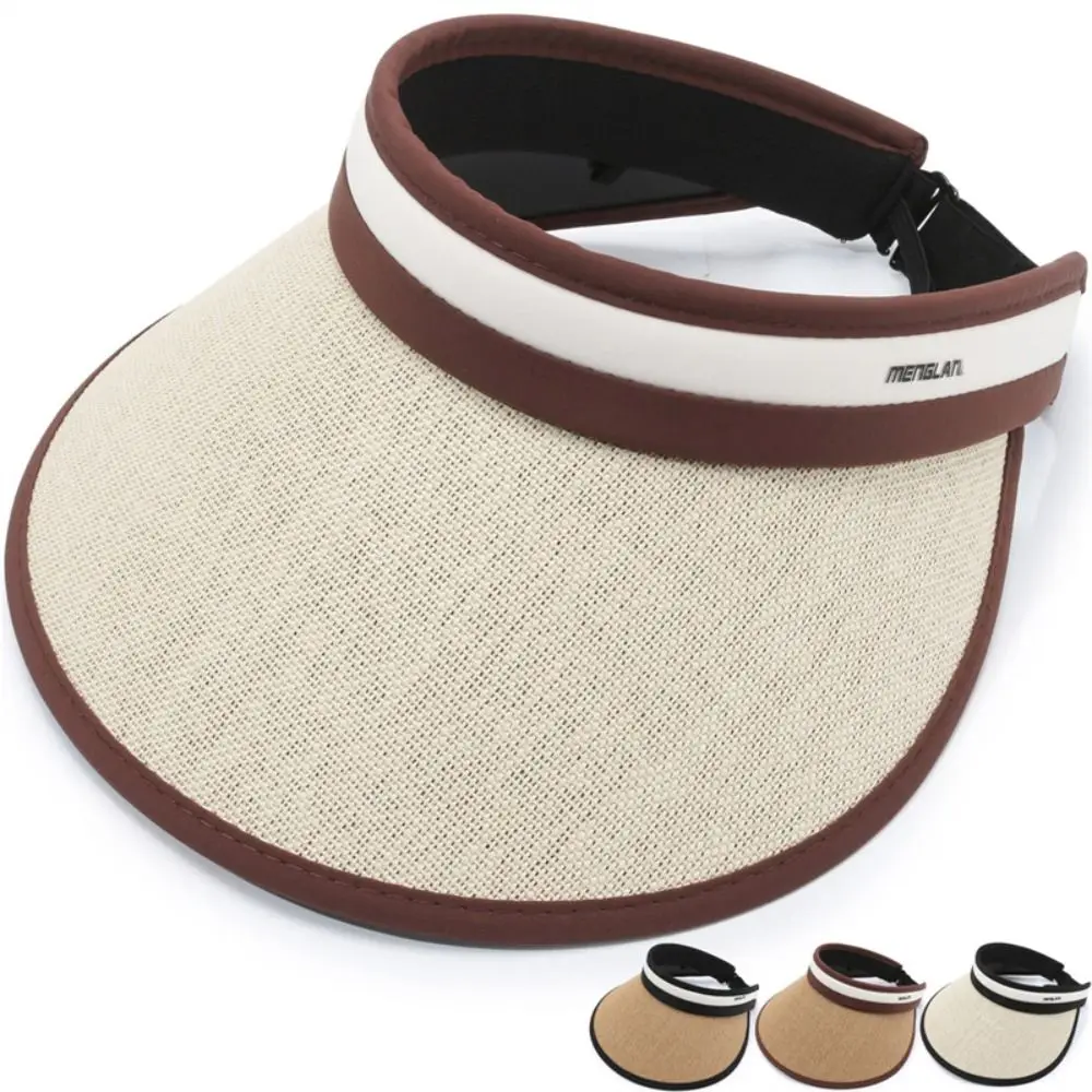 Anti-Sun Empty Top Hat Hot Sale Anti-UV UPF50 Sun UV Protection Cap Foldable Breathable Beach Hats for Summer