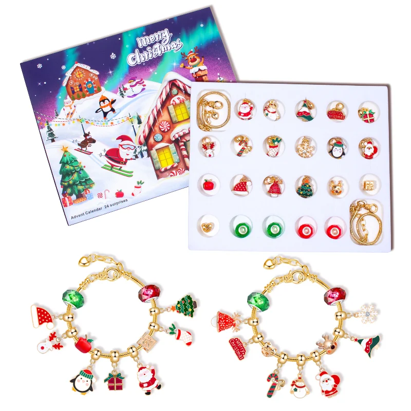Рождественский адвент-календар – обзор и цена Jewelry Making Advent Calendar