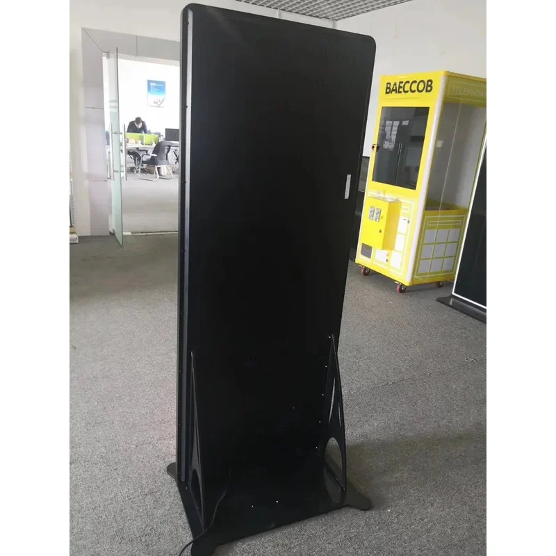 Tela de exibição LCD para exibição publicitária, tela de exibição, tira, estiramento, barra, prateleira, shopping center, chão em pé, 38 polegadas, 48 polegadas, 58 polegadas